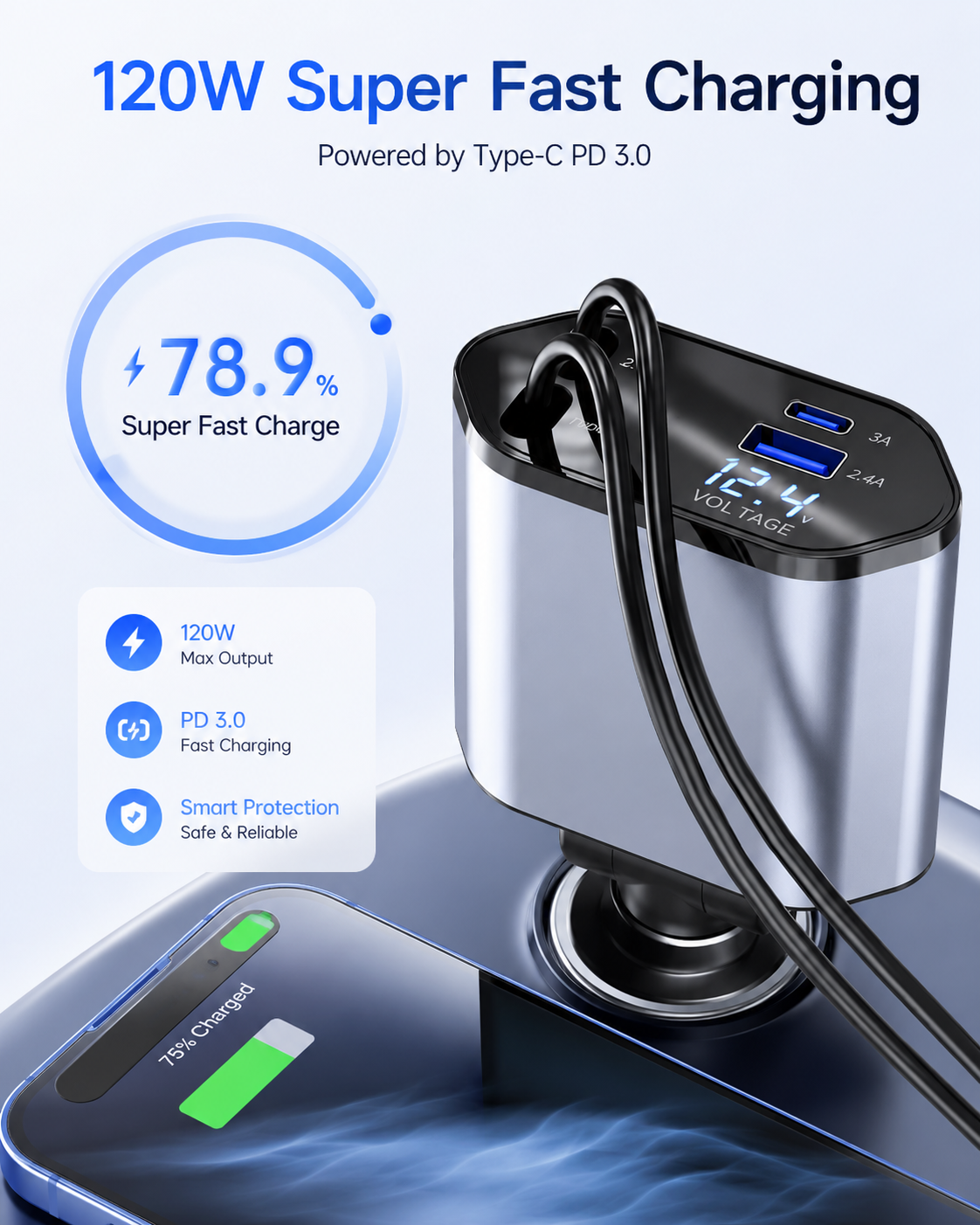XCharge Drive Pro 120™